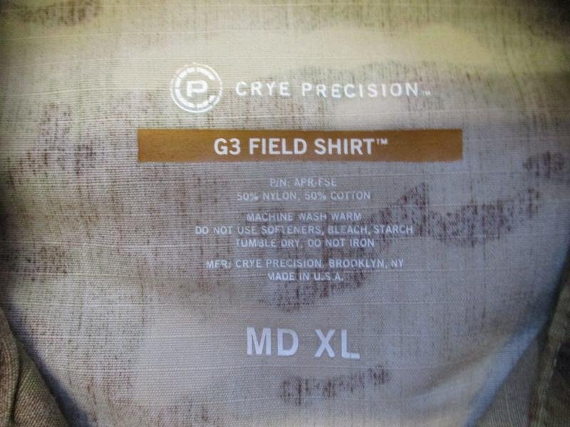 REAL ussf issue GEN III G3 CRYE PRECISION multicam FIELD SHIRT JACKET combat MEDIUM — image 3