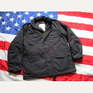 ROTHCO USA US ARMY black M65 field COAT combat jacket …
