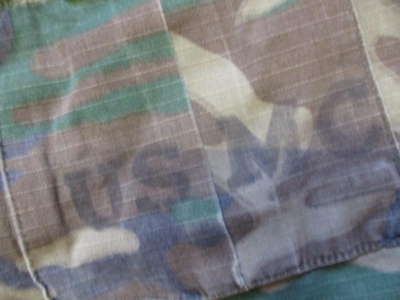 1979 US ARMY / USMC rdf VIETNAM WAR ERDL brown CAMO Jungle combat JACKET COAT — image 5