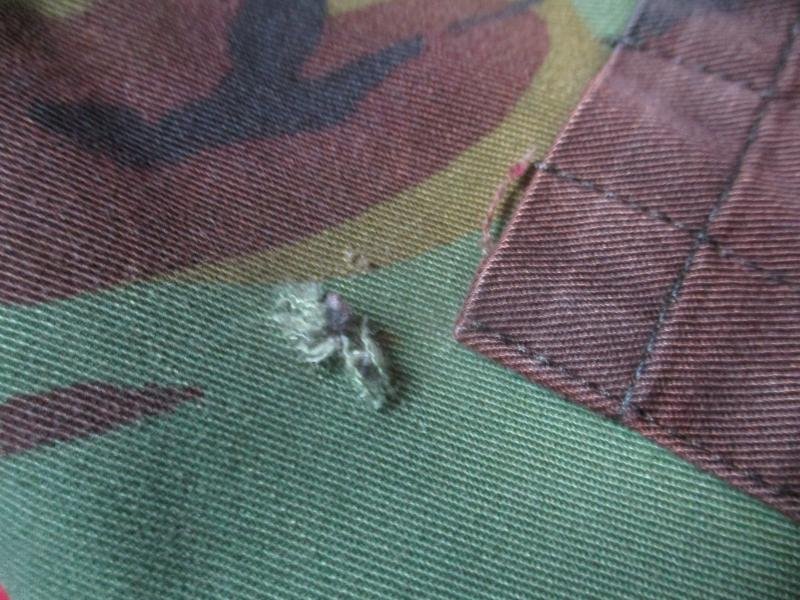 GENUINE ISSUE 70'S DPM CAMO 68 JUNGLE TROPICAL COMBAT SHIRT falklands 190/104 L — image 4