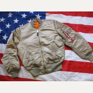 REAL ORIGINAL ALPHA INDUSTRIES USA MA1 bomber pilot JACKET COAT …