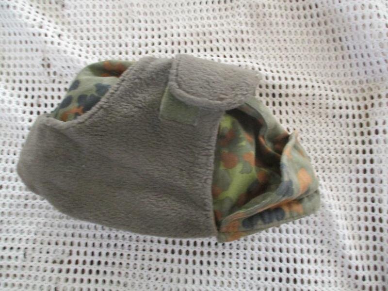 GENUINE GERMAN ARMY issue ARCTIC PATROL HAT CAP EARLY FLEKTARN CAMO 61CM L XL — image 3