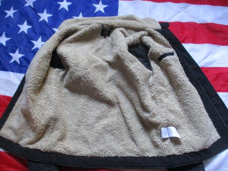 Vintage Carhartt US NAVY blue N1 N3 Sherpa DECK sheffield JACKET COAT large — image 3