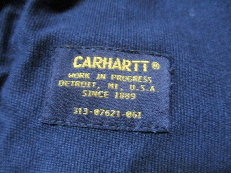 Vintage Carhartt US NAVY blue N1 N3 Sherpa DECK sheffield JACKET COAT large — image 4