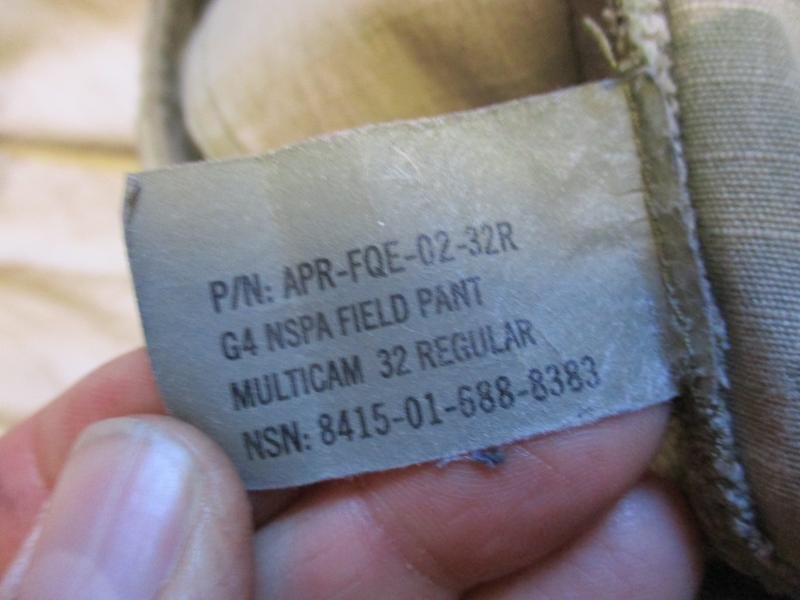 real CRYE PRECISION multicam g4 NSPA GENERATION IIII FIELD PANT TROUSERS 32 R — image 3