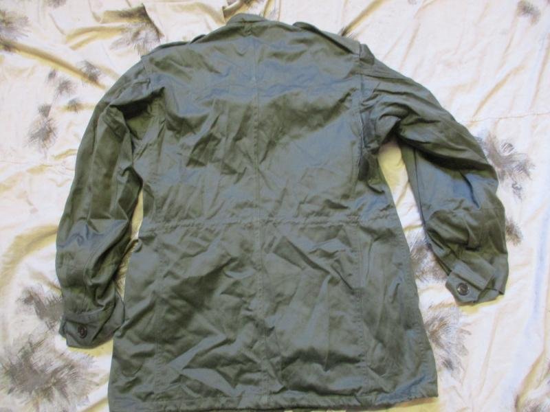 1968 FRENCH ARMY OG GREEN BDU M65 COMBAT JACKET COAT medium NEW — image 4
