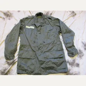 1968 FRENCH ARMY OG GREEN BDU M65 COMBAT JACKET COAT …