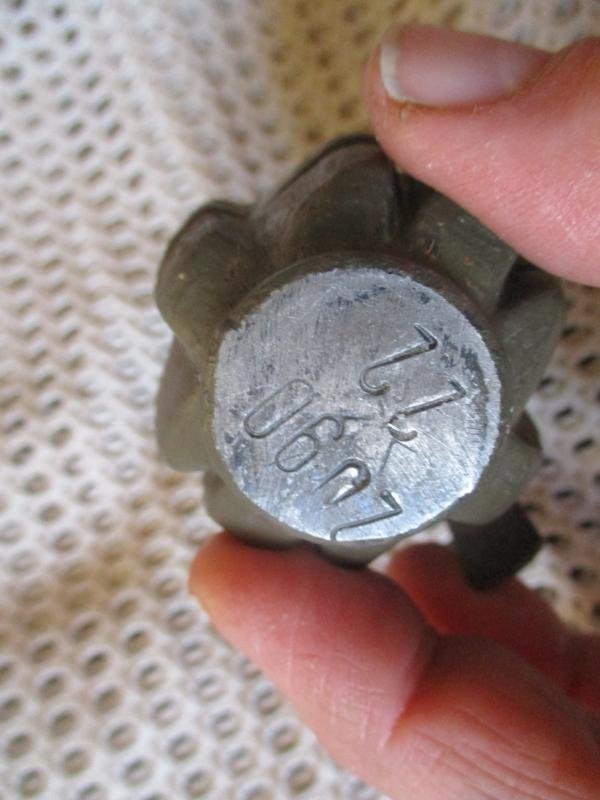 RUSSIAN F1 szk szkolne 54r 354 HAND GREANDE inert de-activated — image 5