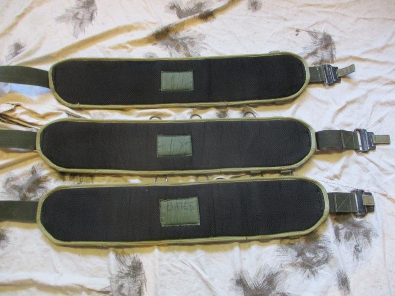 Old skool JAYJAYS of Brecon AIRBORNE MOLLE ROLL PIN belt HIPPO PAD WEBBING mtp — image 3