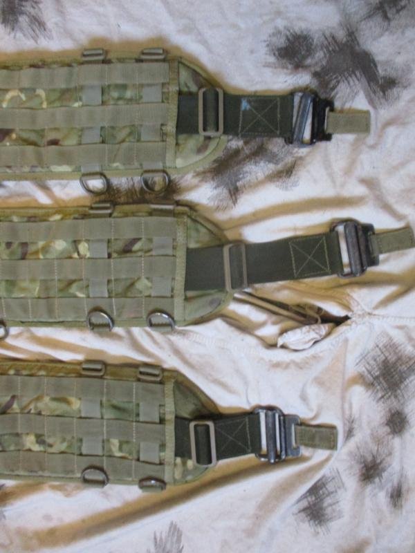 Old skool JAYJAYS of Brecon AIRBORNE MOLLE ROLL PIN belt HIPPO PAD WEBBING mtp — image 4