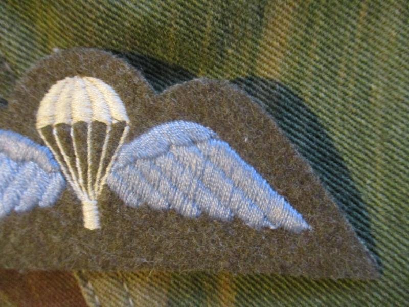 old style BRITISH PARACHUTE WINGS 1950'S - 60'S 70'S - 80'S ERA denison smock falkalnds war — image 3