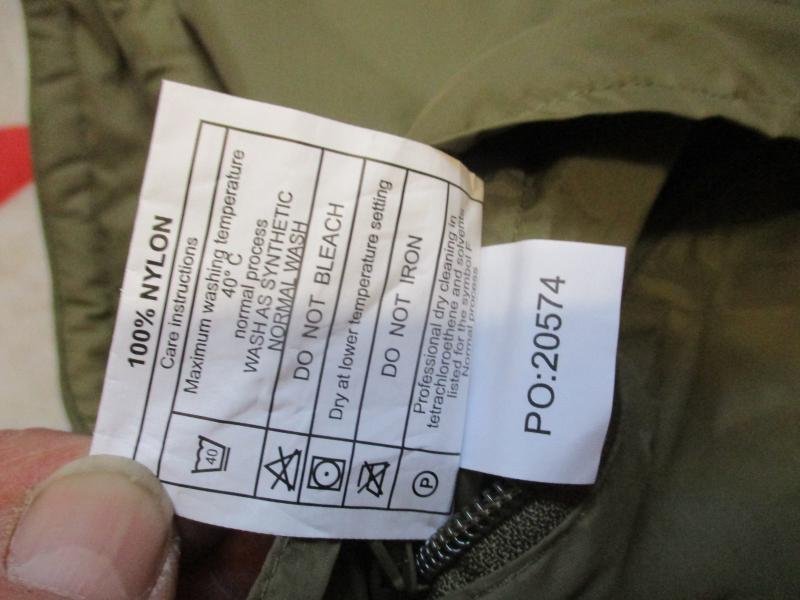 BRITISH ARMY latest ISSUE mtp og ARCTIC THERMAL softie SOFTY JACKET COAT large — image 4