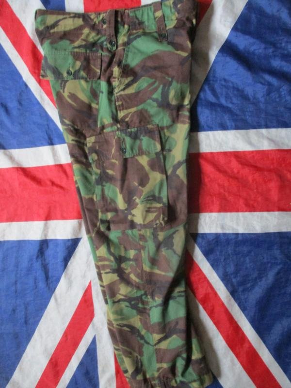 GENUINE british army old type 1980's 90's DPM JUNGLE TROPICAL COMBAT TROUSERS medium — image 2