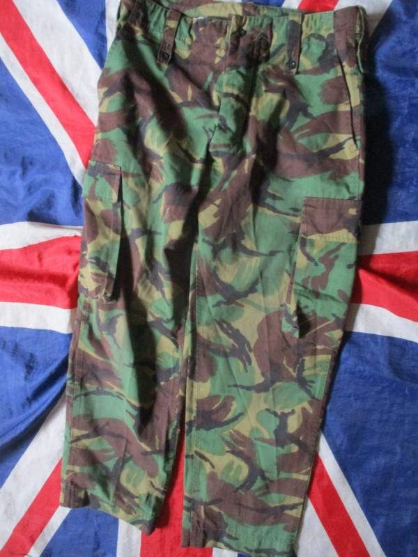 GENUINE british army old type 1980's 90's DPM JUNGLE TROPICAL COMBAT TROUSERS medium — image 3