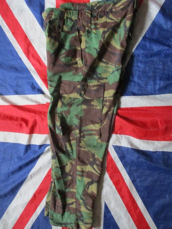 GENUINE british army old type 1980's 90's DPM JUNGLE TROPICAL COMBAT TROUSERS medium — image 4