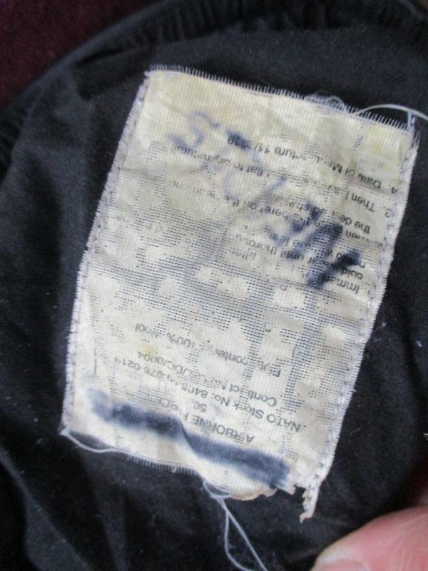 genuine PARACHUTE REGIMENT AIRBORNE MAROON BERET leather band SHAPED used 56cm — image 4