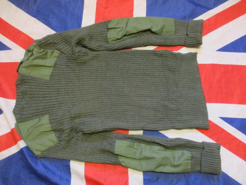 GENUINE BRITISH ARMY / COMMANDO issue WOOL JUMPER PULLOVER JERSEY 100CM large — image 3