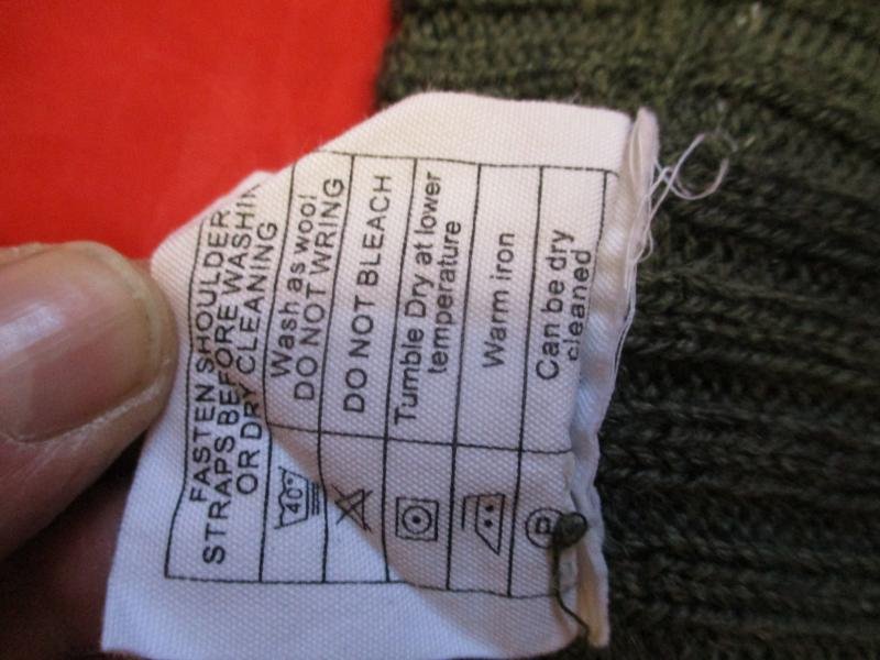 GENUINE BRITISH ARMY / COMMANDO issue WOOL JUMPER PULLOVER JERSEY 100CM large — image 5