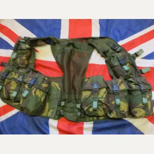 UK DPM camo PLCE OPS CTR CHEST WEBBING GP WAISTCOAT …