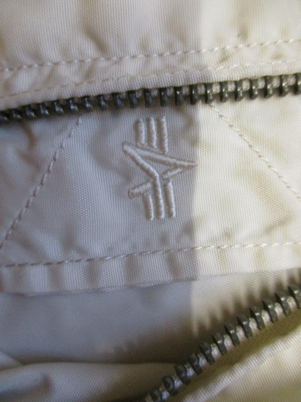 original ALPHA INDUSTRIES USA MA1 SUMMER Bomber pilot JACKET COAT white LARGE — image 5