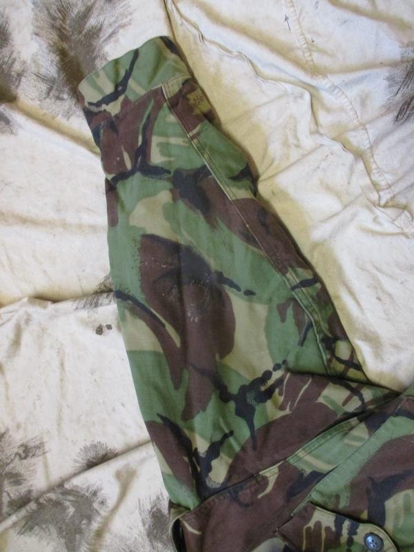 BRITISH ARMY ISSUE 68 1968 dpm COMBAT JACKET FALKLANDS WAR size 8 MODIFIED — image 2