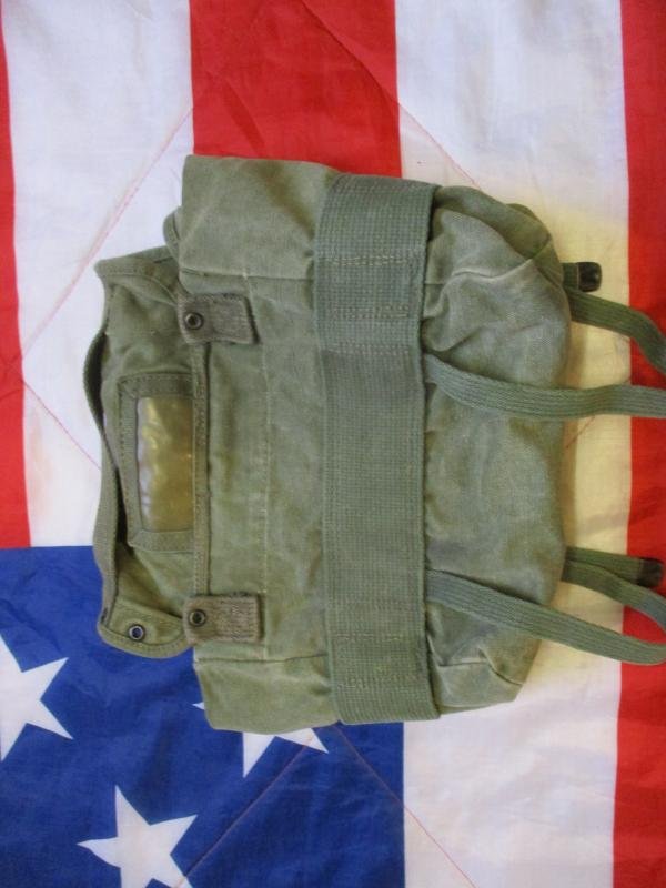 M1956 US ARMY issue VIETNAM WAR M56 WEBBING 1st PATTERN BUTT PACK — image 2