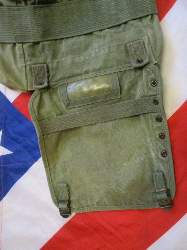 M1956 US ARMY issue VIETNAM WAR M56 WEBBING 1st PATTERN BUTT PACK — image 5