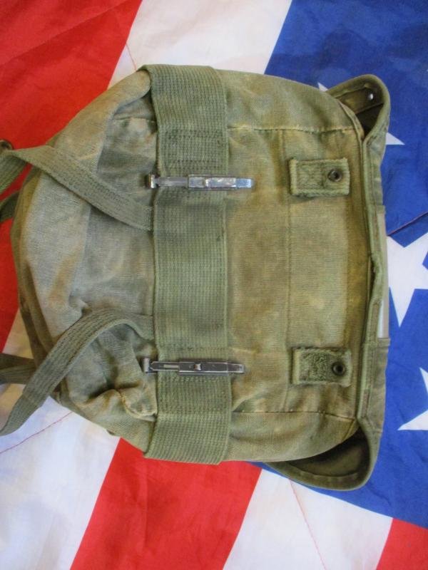 US ARMY / USMC issue VIETNAM WAR M1956 M56 WEBBING 2nd PATTERN BUTT PACK — image 3