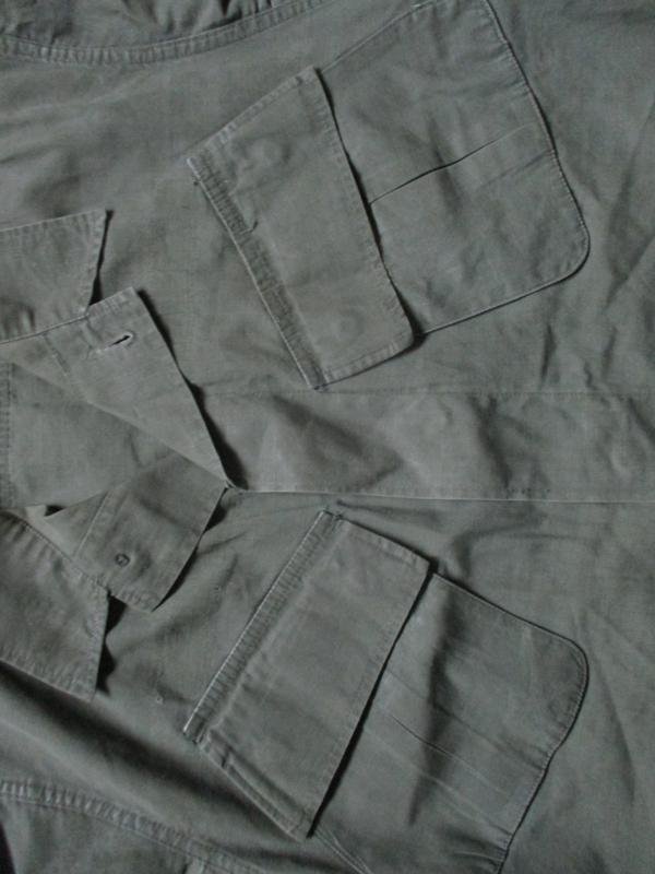 REAL VIETNAM WAR US ARMY early ripstop SLANT POCKET combat JACKET OG107 GREEN SL — image 4