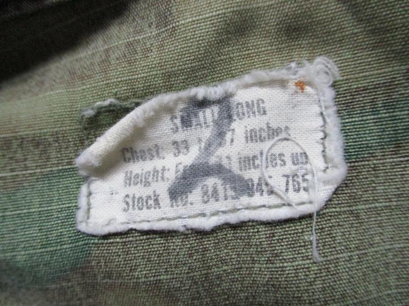 1970 VIETNAM WAR USMC us marines SLANT POCKET combat JACKET ERDL brown CAMO — image 3