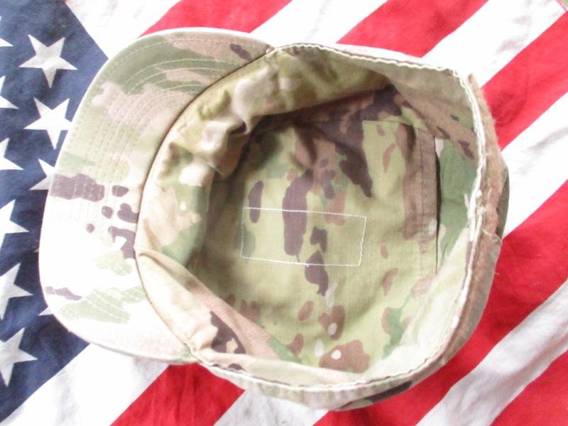Genuine USA US issue BDU OCP COMBAT PATROL CAP HAT scorpion multicam MEDIUM — image 4