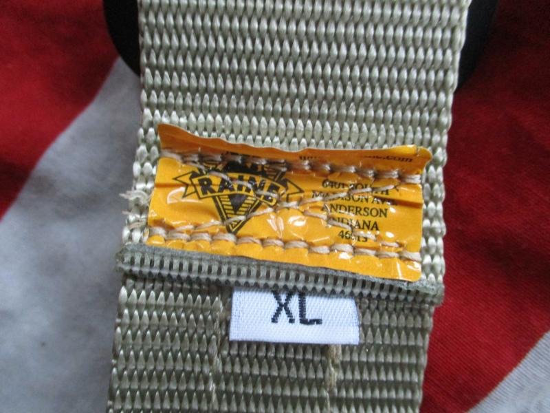 ORIGINAL RAINE USA BDU ACU combat TROUSER BELT RIGGER RIGGERS desert tan XL — image 2