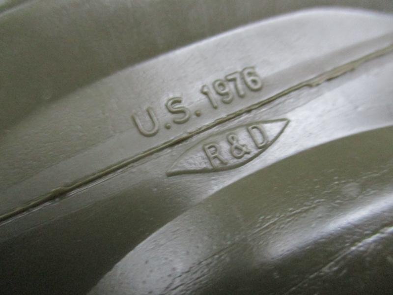 1976 US ARMY issue VIETNAM WAR M56 M67 1 QUART canteen WATERBOTTLE WATER bottle — image 2