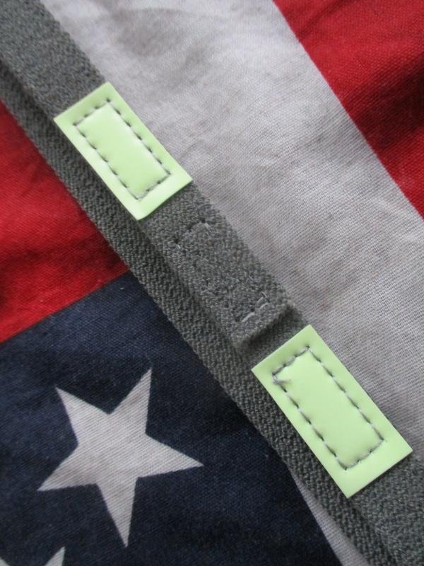 genuine USARMY USSF ISSUE real ACH MICH HELMET ranger BAND glow in dark cats eyes — image 3