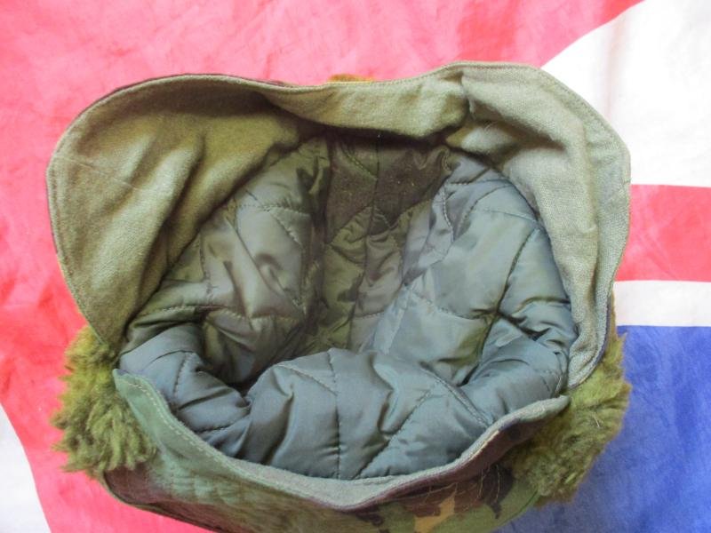 GENUINE issue Falklands war ARCTIC PATROL HAT CAP 68 DPM PRINT sas windproof — image 3