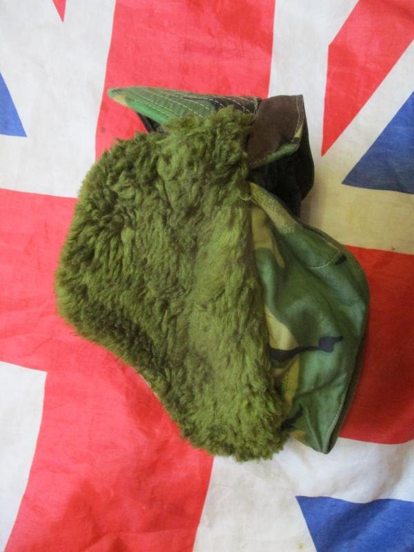 GENUINE issue Falklands war ARCTIC PATROL HAT CAP 68 DPM PRINT sas windproof — image 5