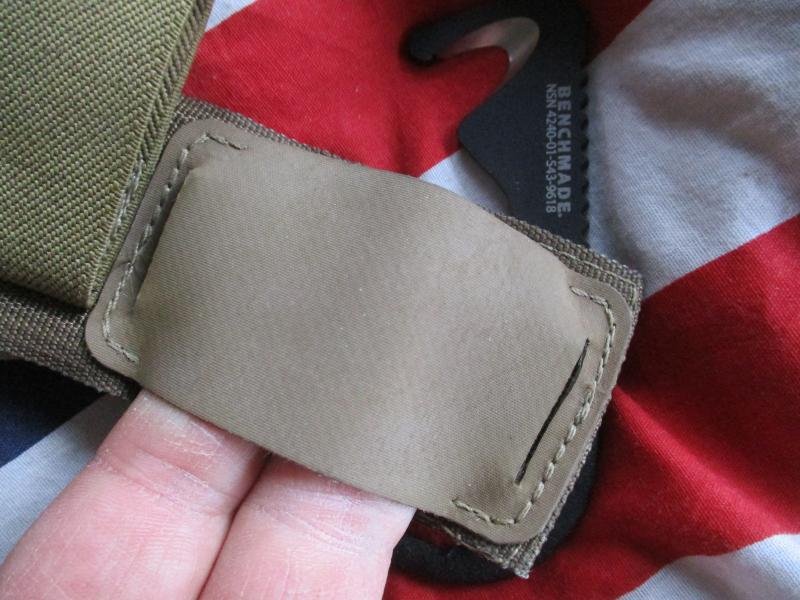 BENCHMADE USA Us Navy seal team DevGru USSF ISSUE CUTTER TOOL & COYOTE TAN POUCH — image 5