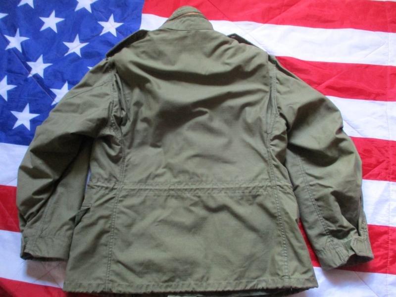1972 ALPHA INDUSTRIES US ARMY ISSUE VIETNAM WAR OG 107 M65 COAT COMBAT jacket MS — image 4