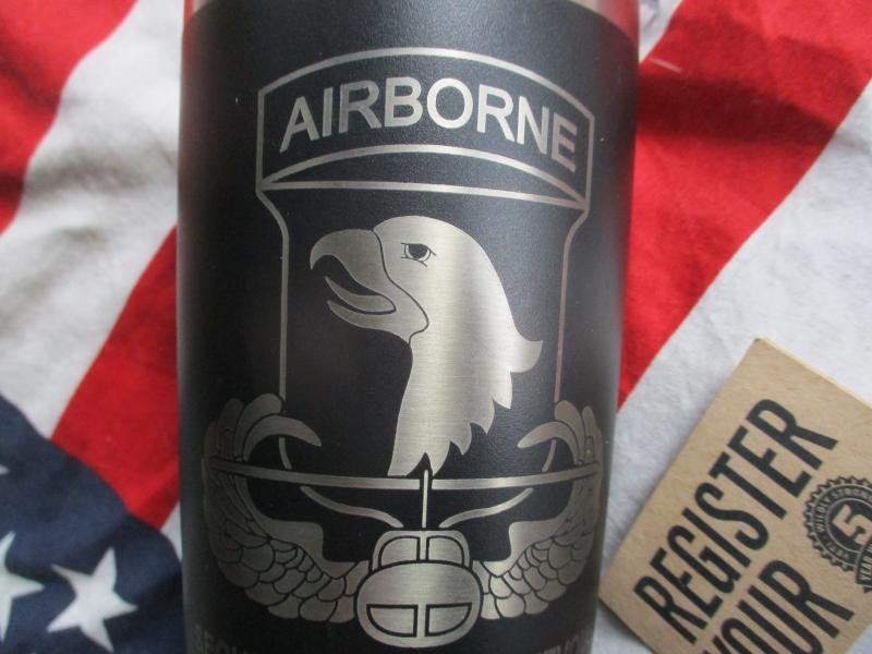 GENUINE yeti THERMAL MUG USA US 101st AIRBORNE DIVISION air assault — image 2
