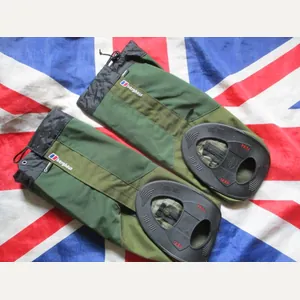 BERGHAUS YETI wilderness attack GORETEX WATERPROOF MOUNTAIN boot GAITERS large