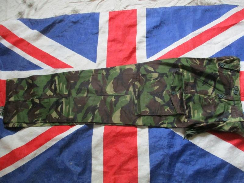 1990'S 90s BRITISH ARMY ISSUE DPM CAMO TEMPERATE combat TROUSERS 28 - 31' small — image 3
