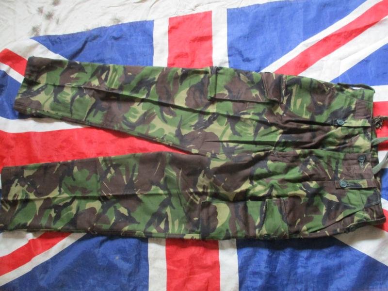1990'S 90s BRITISH ARMY ISSUE DPM CAMO TEMPERATE combat TROUSERS 28 - 31' small — image 4