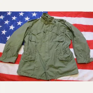 GENUINE alpha industries USA US ARMY M65 COAT COMBAT jacket …
