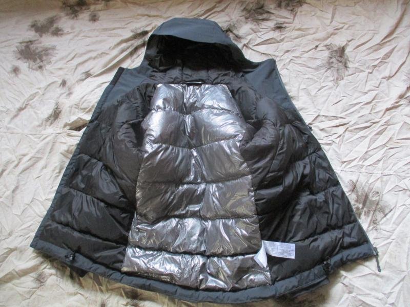 GENUINE real ARCTERYX THORIUM AR HOODY mans down JACKET COAT PARKA wolf grey M-L — image 3