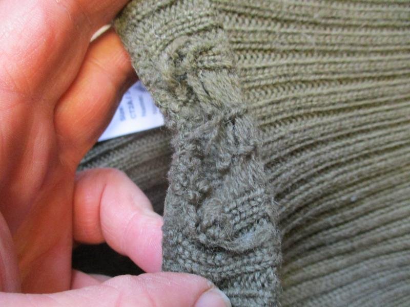 GENUINE BRITISH ARMY COMMANDO issue JUMPER PULLOVER JERSEY 106CM large CSM WO2 — image 5