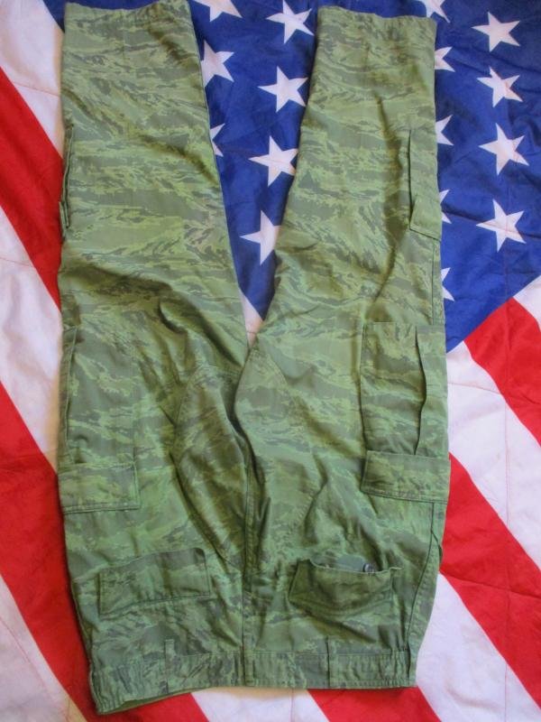 US AIR FORCE USAF issue ABU TIGER STRIPE DYED JUNGLE GREEN combat TROUSERS PANTS — image 2