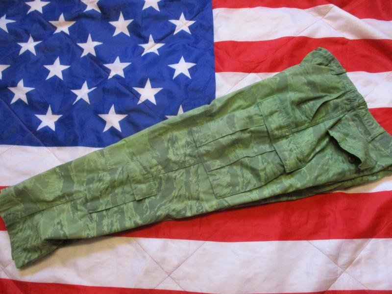 US AIR FORCE USAF issue ABU TIGER STRIPE DYED JUNGLE GREEN combat TROUSERS PANTS — image 3