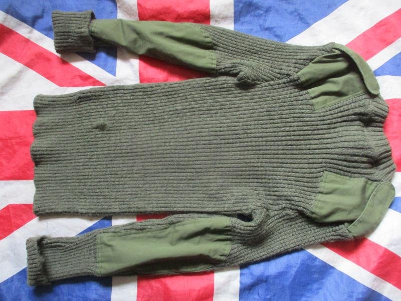 GENUINE BRITISH ARMY / COMMANDO issue WOOL JUMPER PULLOVER JERSEY 94CM medium — image 5