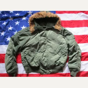 GENUINE ALPHA INDUSTRIES USAF USA N2B N-2B bomber pilot JACKET …