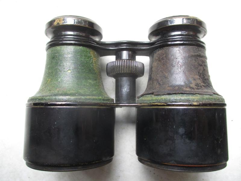 ROBSON of NEWCASTLE UPON TYNE WW1 Binoculars BIRTISH OFFICERS in Original Case Vintage Antique — image 2